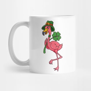 Flamingo Leprechaun - St Patricks Flamingo Mug